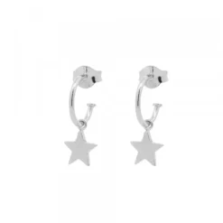 Pack Colgante y Pendientes Estrella de Plata