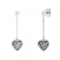 Pack Colgante y Pendientes Largos Ama Plata