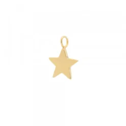 Pack Colgante y Pendientes Estrella de Plata Dorada