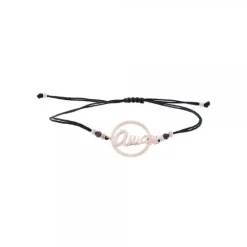 Pack Colgante y Pulsera Ama Redondo Plata Rosa