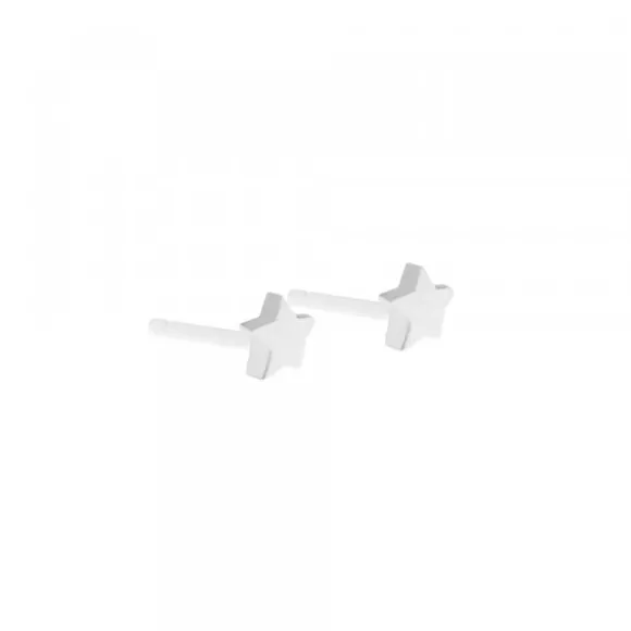 Pack Piercings Estrella Plata 4 Uds