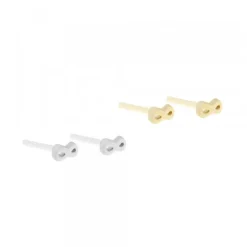 Pack Piercings Infinito Plata 4 Uds