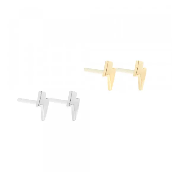 Pack Piercings Rayo Plata 4 Uds