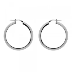 Pendientes Aro de Plata 30mm