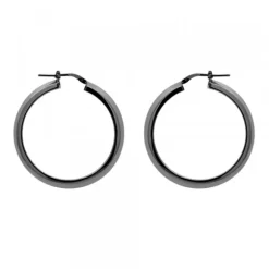 Pendientes Aro de Rutenio 30mm