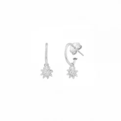 Pendientes Aro Eguzkilore Plata 10mm