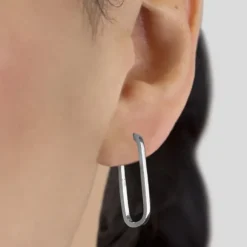 Pendientes Aro Hoop Plata 30mm