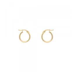 Pendientes Aro Oro Amarillo 18kt.