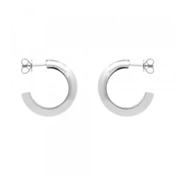 Pendientes Aro Plata 18mm