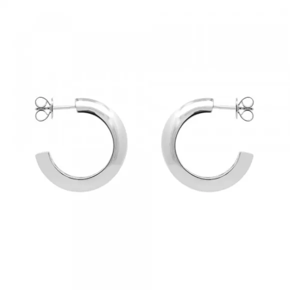 Pendientes Aro Plata 18mm