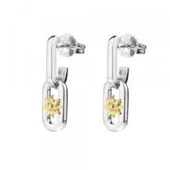 Pendientes Bayona Largos Plata