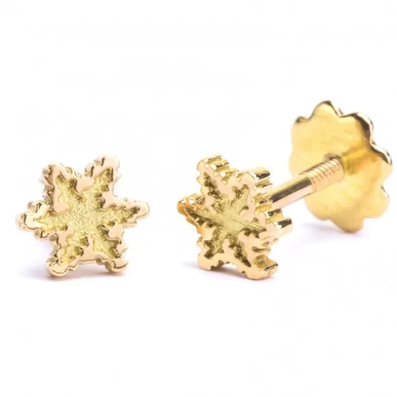 Pendientes bebé Eguzkilore Oro 6,5mm