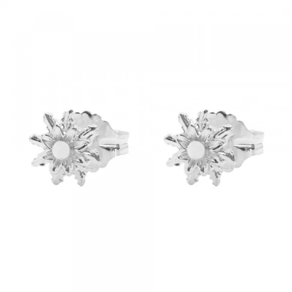 Pendientes Eguzkilore 8mm Plata