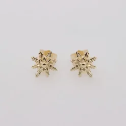 Pendientes Eguzkilore Oro 10mm