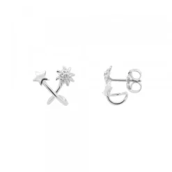 Pendientes Izarra Plata