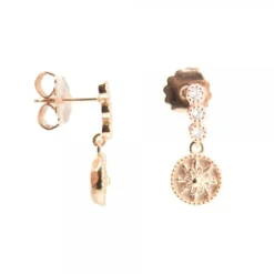 Pendientes Largos Anuk Plata Dorada