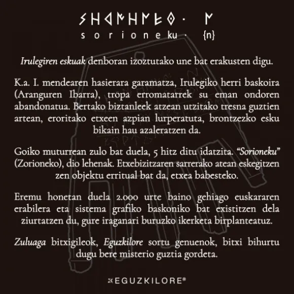 Pendientes Largos Mano de Irulegi Verde