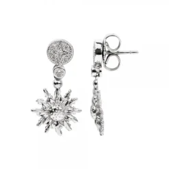 Pendientes Largos Plata Eguzkiboda