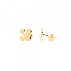 Pendientes Lauburu Oro 9mm