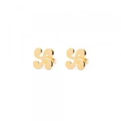 Pendientes Lauburu Oro 9mm
