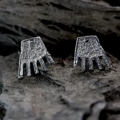 Pendientes Mano de Irulegi Rutenio