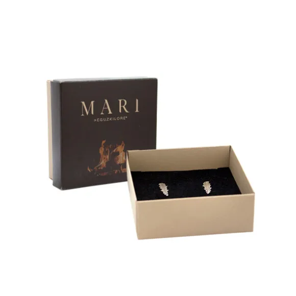 Pendientes Mari Brillo Oxidado Hippy