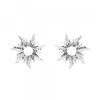 Pendientes Mountain Brillo Plata