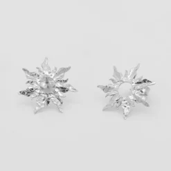 Pendientes Mountain Brillo Plata