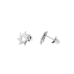 Pendientes Mountain de Plata