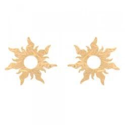 Pendientes Mountain Mate Plata Dorada