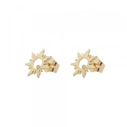 Pendientes Mountain Oro y Brillante
