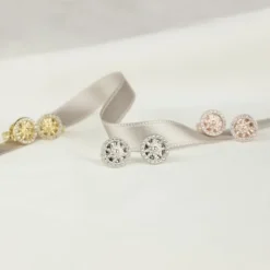 Pendientes Orla Plata y Circonitas