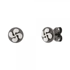 Pendientes R-Chic Lauburu Plata
