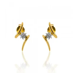 Pendientes Tximist de Plata Bicolor