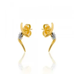 Pendientes Tximist de Plata Bicolor