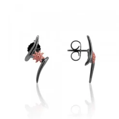 Pendientes Tximist de Rutenio y Plata Rosa