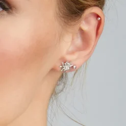 Piercing Bola Oro Blanco 4mm Rosca (1ud.)