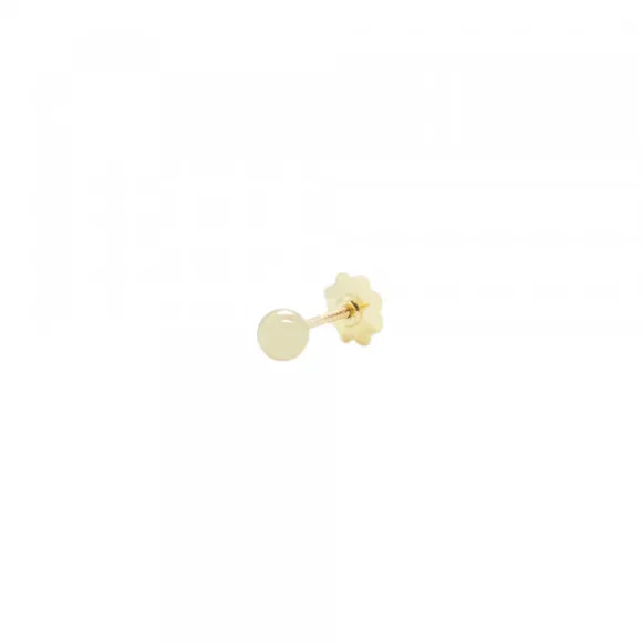 Piercing Bola Oro 3mm Rosca (1ud.)