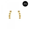 Piercing Trepador Bolitas Oro 2ud.