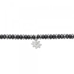 Pulsera Acero con Hematites