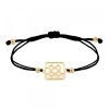 Pulsera Baldosa Bilbao Plata Dorada