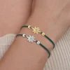 Pulsera Basic Colors Verde Eguzkilore Plata