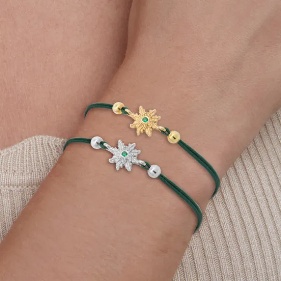 Pulsera Basic Colors Verde Eguzkilore Dorado