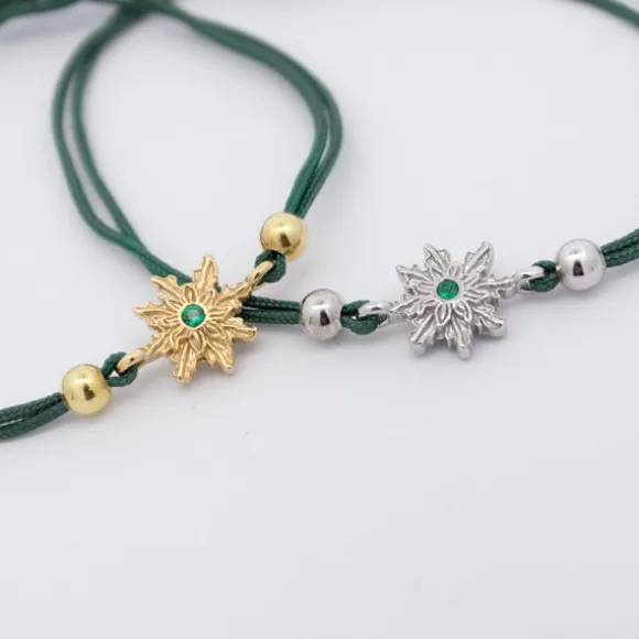 Pulsera Basic Colors Verde Eguzkilore Dorado