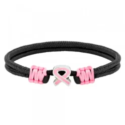 Pulsera Contra el Cáncer de Máma Lazo Rosa