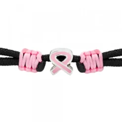 Pulsera Contra el Cáncer de Máma Lazo Rosa
