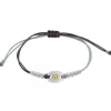 Pulsera Donna Macramé de Plata Bicolor