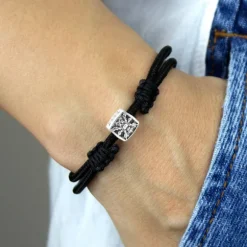Pulsera Eguzkilore Charm de Plata