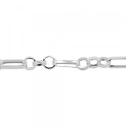 Pulsera Eslabones 3+1 de Plata