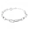 Pulsera Eslabones Alargados de Plata